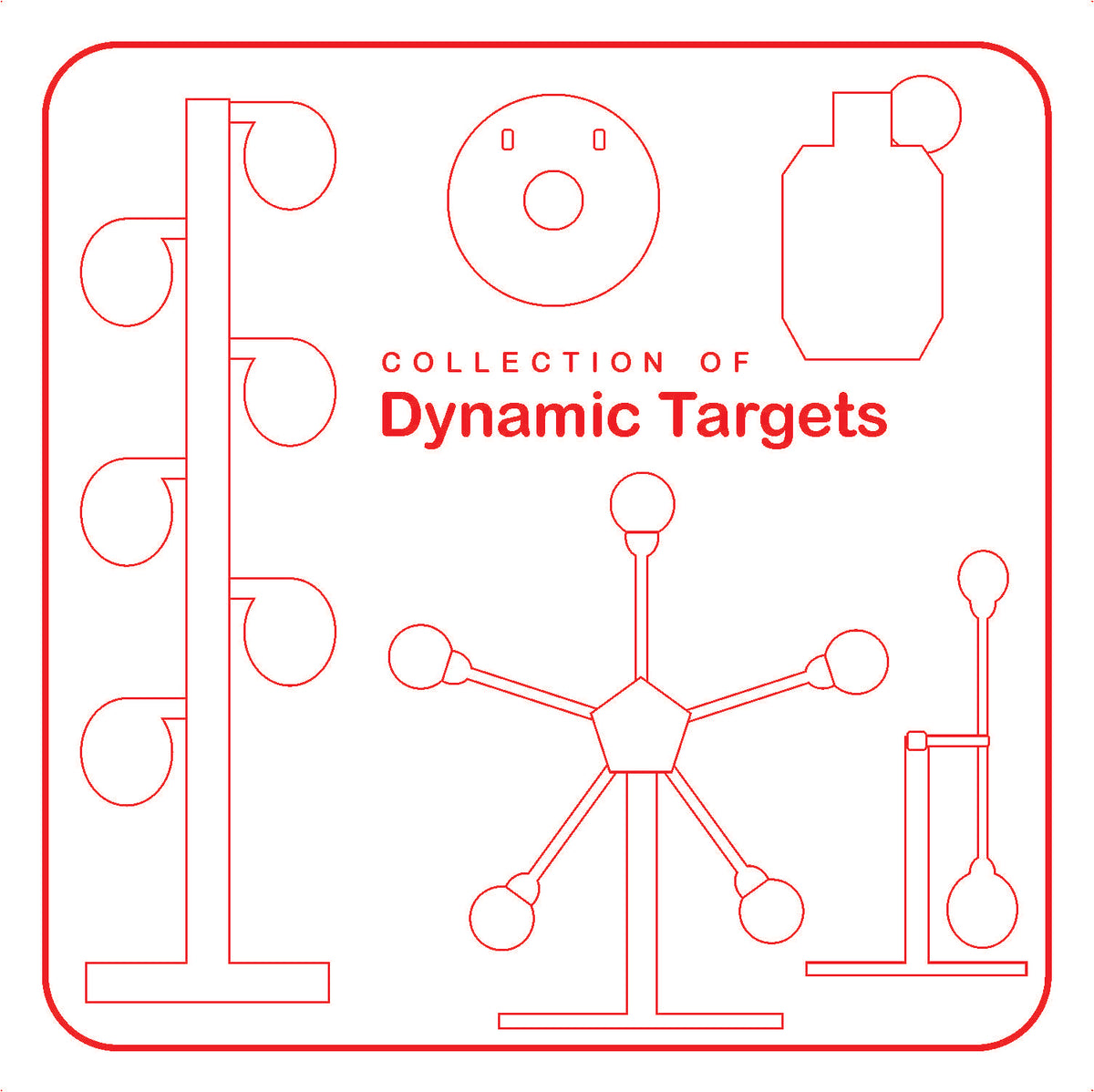 Targets that move in interesting ways