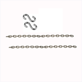 Chain and hooks