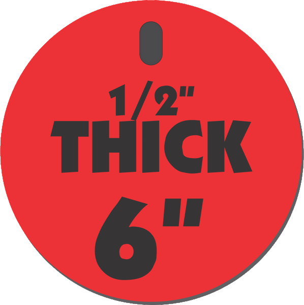 AR500 Round Gongs (THICKER 1/2")