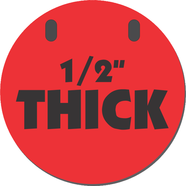 AR500 Round Gongs (THICKER 1/2")