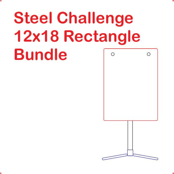 Steel Challenge Targets from Range Rabbit, Canada's source for AR500 targets