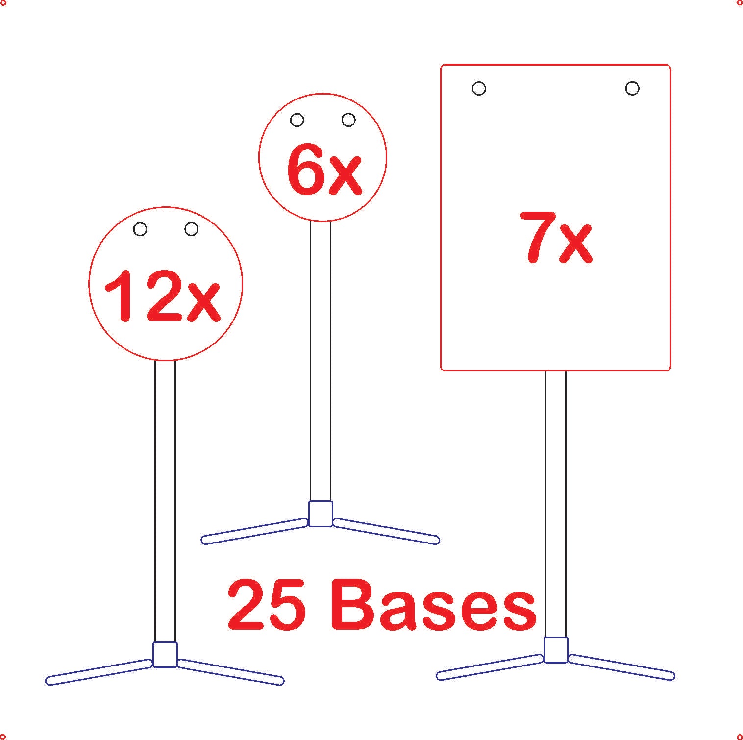 Steel Target Rabbit Range Rabbit Canada- Firearms Targets, Steel AR500 Rifle Gongs Canada