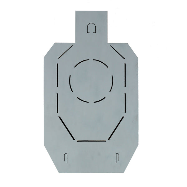 Stencil to spray paint IDPA Torso or IPSC Octagon