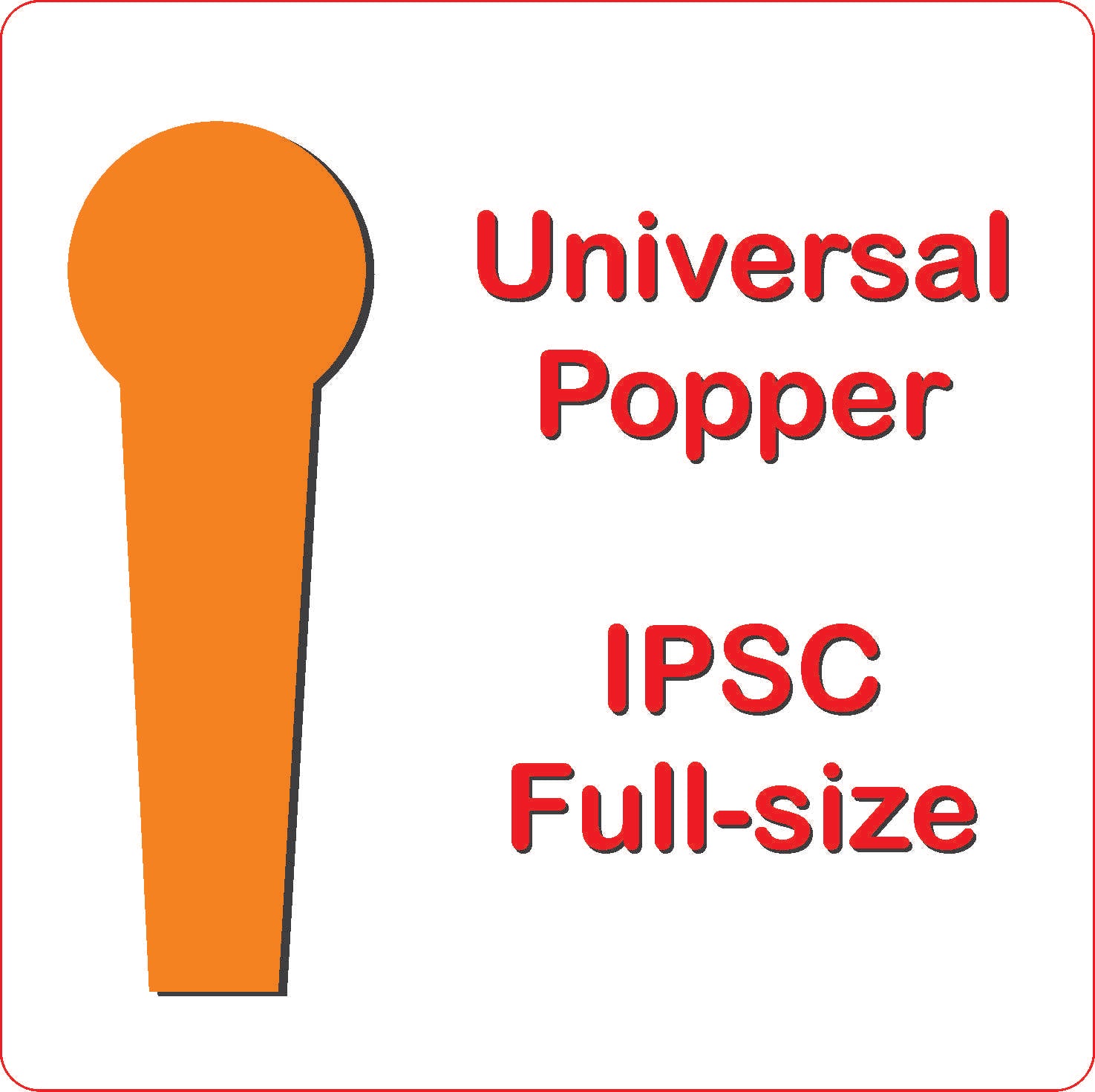 Ipsc Poper Target Dynamic Targets - Range Rabbit