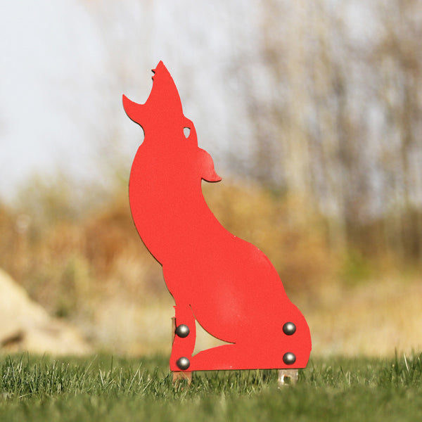 Howling Coyote AR500 steel rifle target