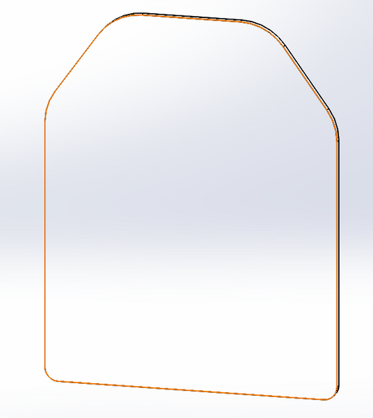 ESAPI Non-Ballistic Training Plate