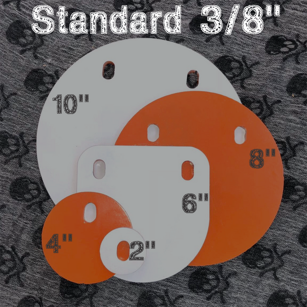 AR500 Steel Round Gong Targets