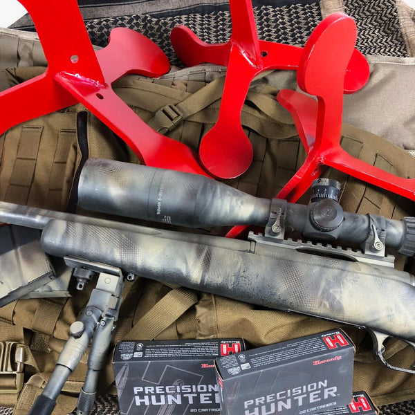 Rifle Tumbler Targets from Range Rabbit Canada