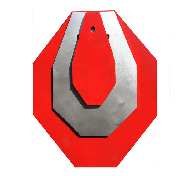 AR500 Steel IPSC Octagon Targets